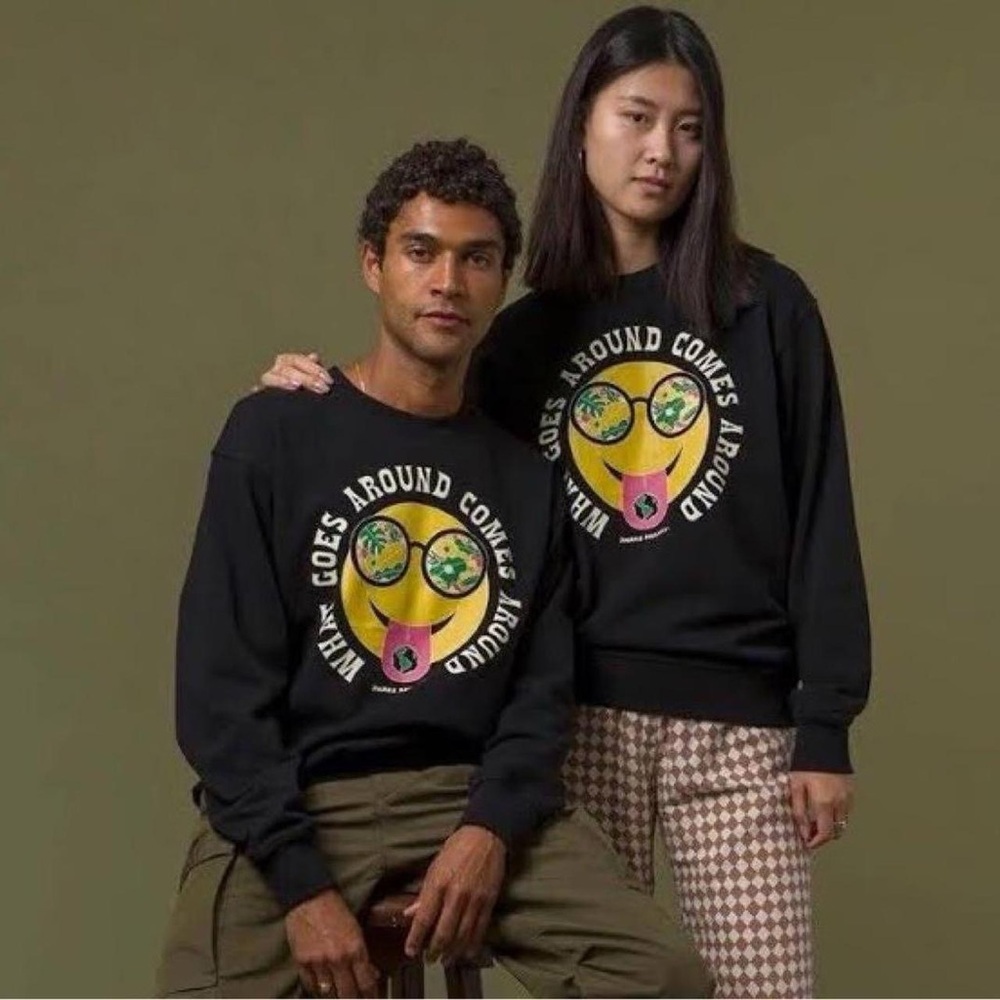 Parks Project Black Crewneck Sweater S